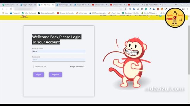 Elementor Unique Design 2020 | Elementor Login Page Design | Elementor смотреть онлайн