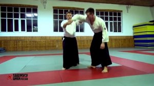 Такемусу Айкидо России. Ай ханми катате дори иккё (омоте, ура). г.Белореченск.