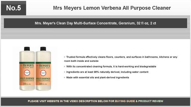 Mrs Meyers Lemon Verbena All Purpose Cleaner - Daring Reviews смотреть онлайн