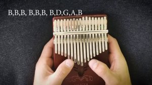 Как играть на Калимбе интервалы. Урок 7. Easy Kalimba tutorial.