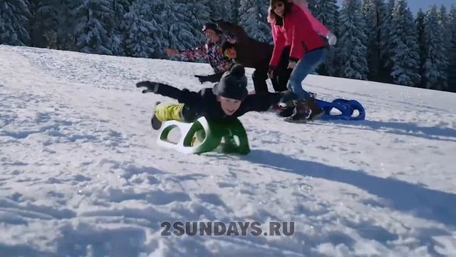 Санки rollySnowChampions от Rolly Toys смотреть онлайн