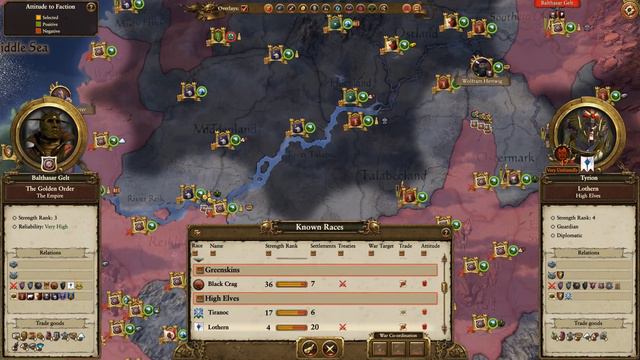 FIGHT WITH A PHOENIX! Total War: Warhammer 2 - Golden Order Campaign - Balthasar Gelt #28 смотреть онлайн