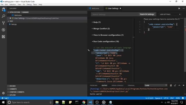 how to run python in vs code ? смотреть онлайн
