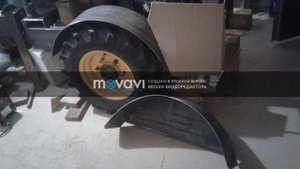 Самодельный мини погрузчик 1 часть.