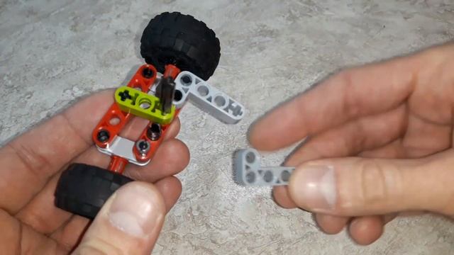 Машина из лего с рулем. Самоделки лего техник смотреть онлайн