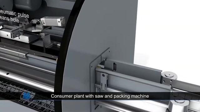 Брикетная линия C.F. Nielsen для потребительских брикетов с системой контроля качества и веса. смотреть онлайн