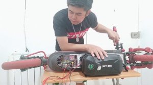 install extra battery to electric scooter m365 xiaomi pro 2