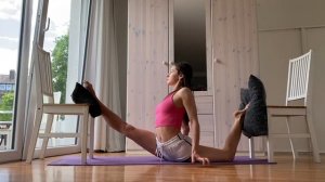 Растяжка шпагатов в домашних условиях. SPLIT OVERSPLIT/Flexible girl/Flexible/CONTORTION