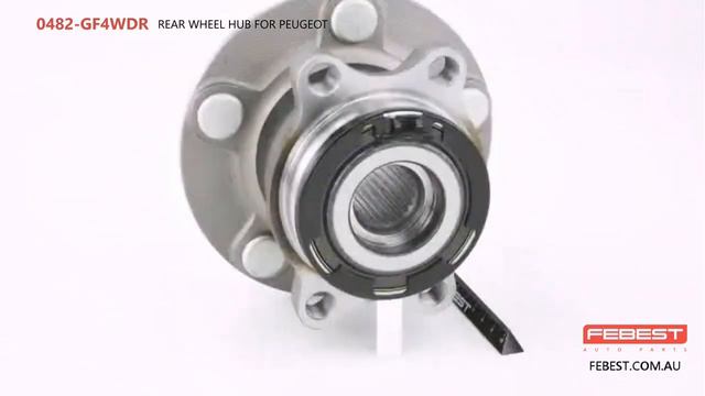 0482-GF4WDR REAR WHEEL HUB FOR PEUGEOT смотреть онлайн