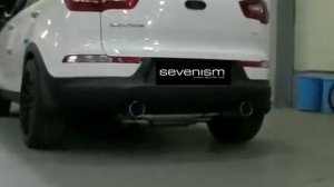 kia sportage (киа спортейдж) 3 tuning выхлопная система