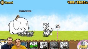 БолтушкА и ПРоХоДиМеЦ Нашли ОГРОМНОГО СЛОНА! #221 - игра The Battle Cats