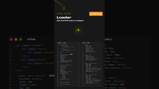 Animation using HTML & CSS #html #css3 #javascript #python #react #nodejs #npm #yarn #arduino #iot