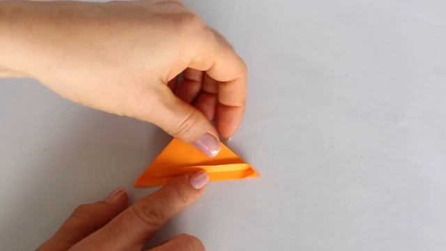 Оригами Краб из бумаги.DIY Origami Cangrejo De Papel.Easy Origami Crab Tutorial