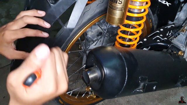 YAMAHA NMAX 155 | TABAS FENDER | D.I.Y смотреть онлайн