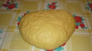 Печенье хризантема через мясорубку