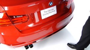 Бесконтактное открытие крышки багажника BMW - как отрыть багажник Smart Open