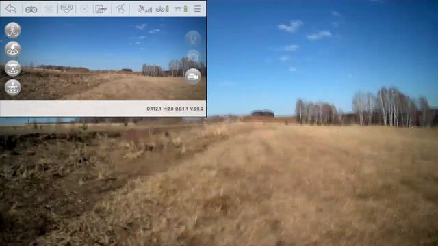 Проверка дальности полета (Range test flight) SJRC s30w смотреть онлайн