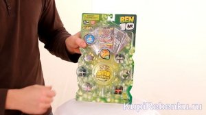 Игра бойцы сумо Ben 10 с карточками серия №1