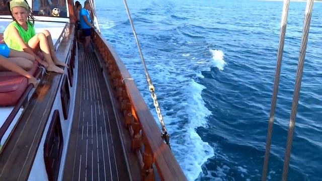 Шхуна "Морской волк" начало прогулки (Часть I) Lazarevskoe смотреть онлайн