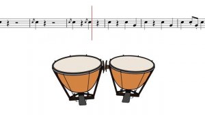 Дворжак - 9 Симфония Нового света – IV часть Finale_ Allegro con fuoco . Партия Литавр.