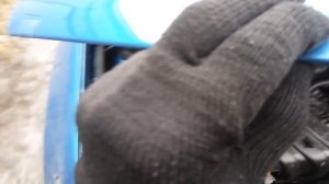 Установка дефлектора капота NOVLINE на Рено Логан 2\Сандеро 2