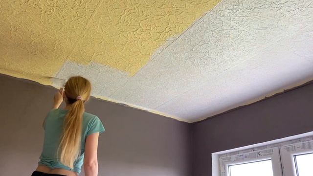 VLOG: ПОКРАСИЛА ПОТОЛОК ?️ ИСПОРТИЛА ПЛИНТУСА! смотреть онлайн