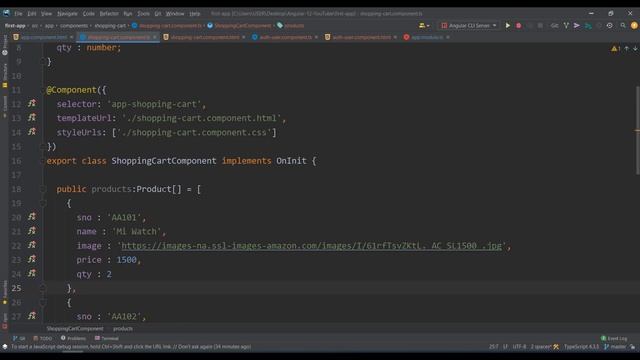 26 Angular Structural Directive NgFor | Angular 12 Tutorial | NAVEEN SAGGAM смотреть онлайн