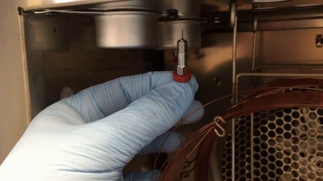 Замена капиллярной колонки газового хроматографа