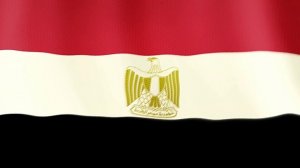 Футаж "Флаг Египта"