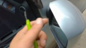 Лада Ларгус Накладки на зеркала крашеные в цвет автомобиля.