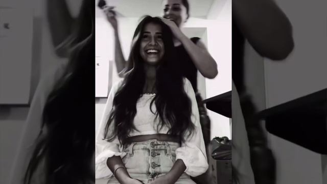 Gorgeous Girl Excitedly Shaves Her Long Hair Off Buzzcut | Womens Headshave смотреть онлайн