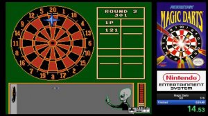 Magic Darts (NES) Speedrun in 23s 317ms