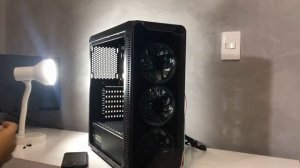 Gabinete Gamer Infinity IV CG-04G8 K-MEX | UNBOXING e MONTAGEM