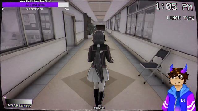 Playing The New Yandere Simulator Update LIVE!!! (Viewer Commands) (Road to 500 subs) смотреть онлайн