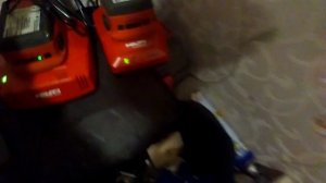 часть 1 зарядные устройства HILTI ( реальное время заряда)