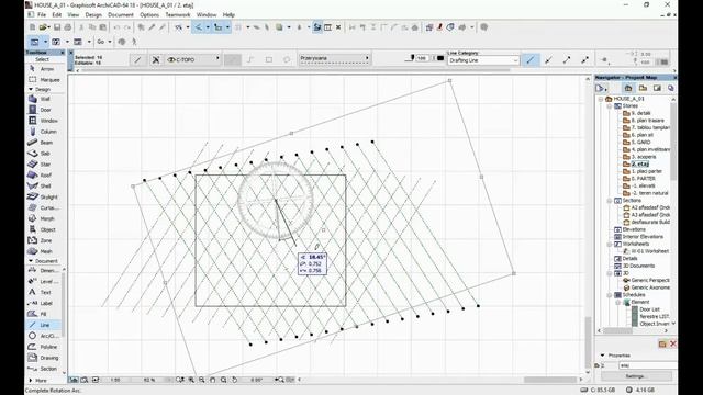 Perforated slab in ArchiCAD (openings in slab) смотреть онлайн