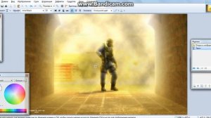 Как написать текст на фотке,а как нарисовать?