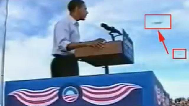 НЛО следит за Обамой? смотреть онлайн