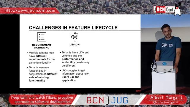 Keep calm & watch Kibana: proactive approach to software development - by A.Margarit at JBCNConf'17 смотреть онлайн