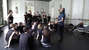 Мастер-класс Евгения Козлова по современному танцу.