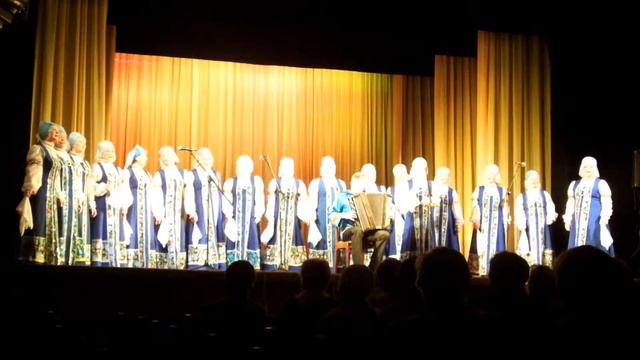 Народный хор "Ветеран" Частушки смотреть онлайн