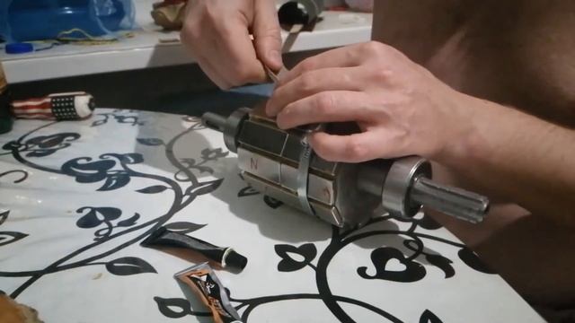 Попытка сделать BLDC двигатель с автомобильного генератора (Часть 2) смотреть онлайн