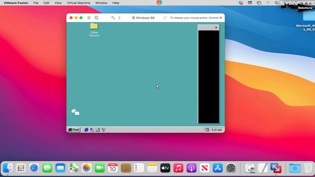 How to Install Windows 98 FE (First Edition) on VMware Fusion 12 in Mac macOS | SYSNETTECH Solution смотреть онлайн