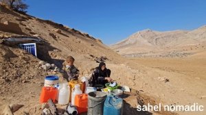 "Satisfying the Nomadic Lady: Engineer's Soup Surprise for Brother"