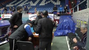 Процедура взвешивания борцов.Хасавюрт 11.01.2020 год.