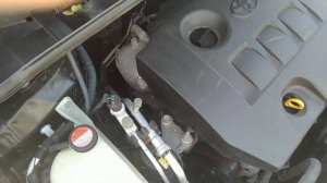 Дребезжание двигателя Toyota Corolla e160, 2014 года(2)