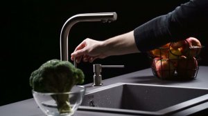 Смеситель Paulmark Essen Es213011-G для кухонной мойки, с подключением к фильтру, золото