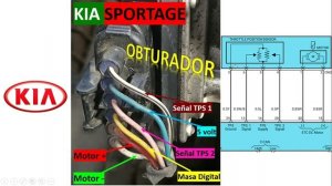 Kia Sportage diagrama de OBTURADOR