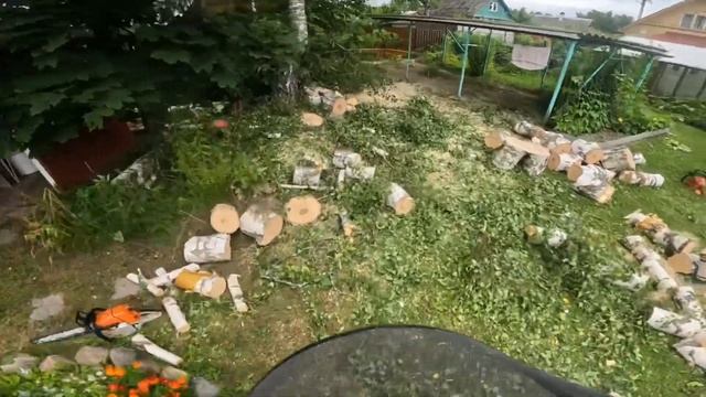 Дробление веток