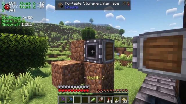 Сервер Minecraft с Create 1.20.1 Автоматическая ферма дерева #create #minecraft